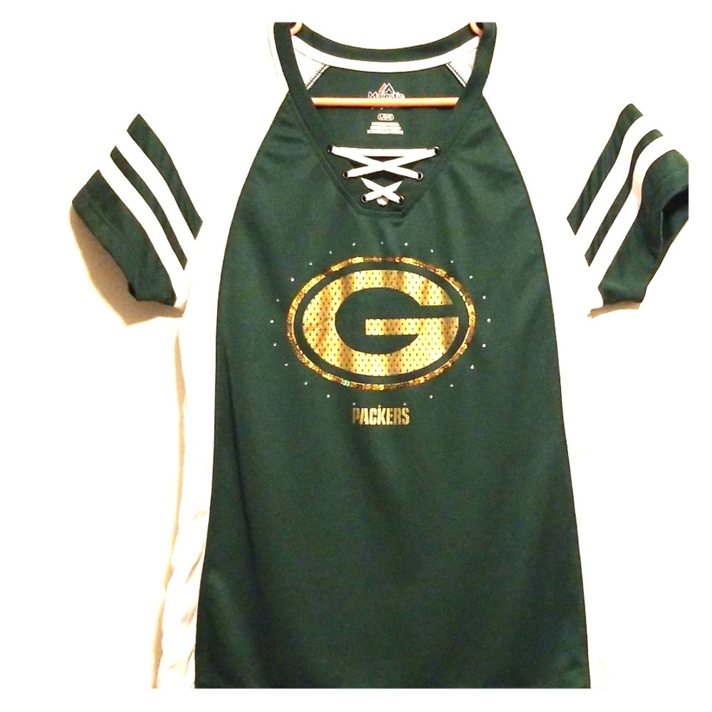 Green Bay Packer Woman's Jersey Tee